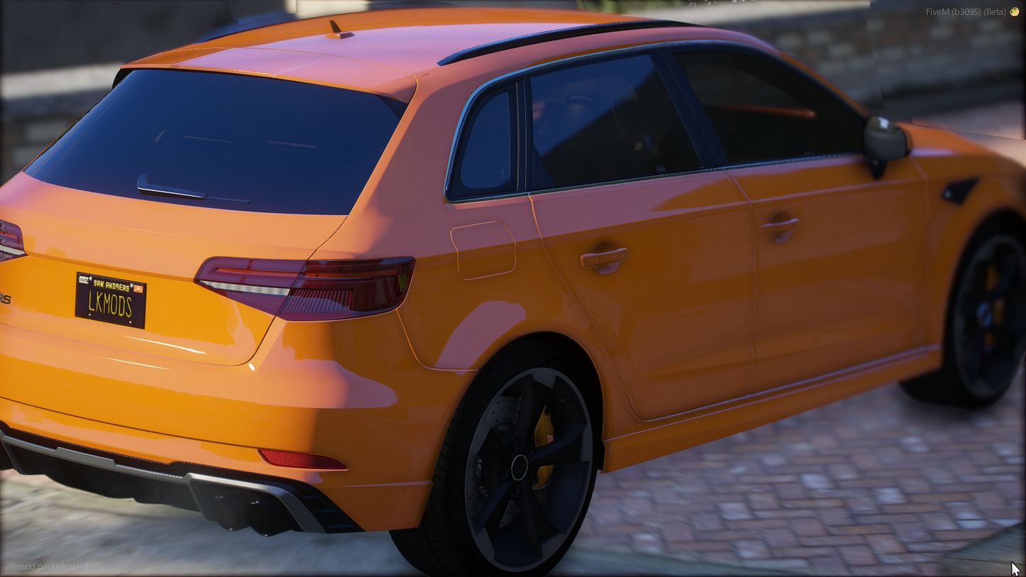 AUDI RS3 2018 - LKMODS